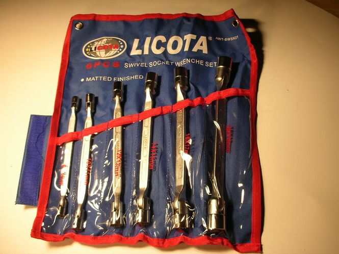 Hovedbilde Leddnøkkelsett 8 -19mm