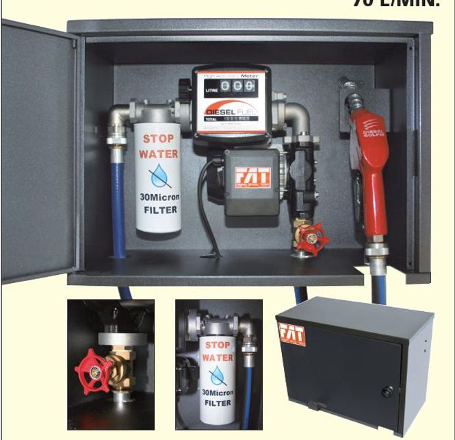 Hovedbilde Dieselpumpe 70L /Metal box