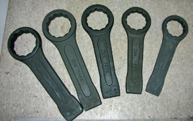 Hovedbilde Store ring slagnøkkelsett